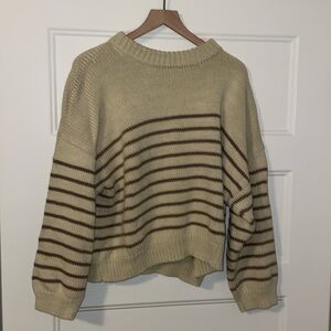 Mate the Label Striped Knitted Sweater